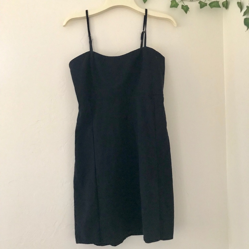 Navy blue mini dress from brandy Melville